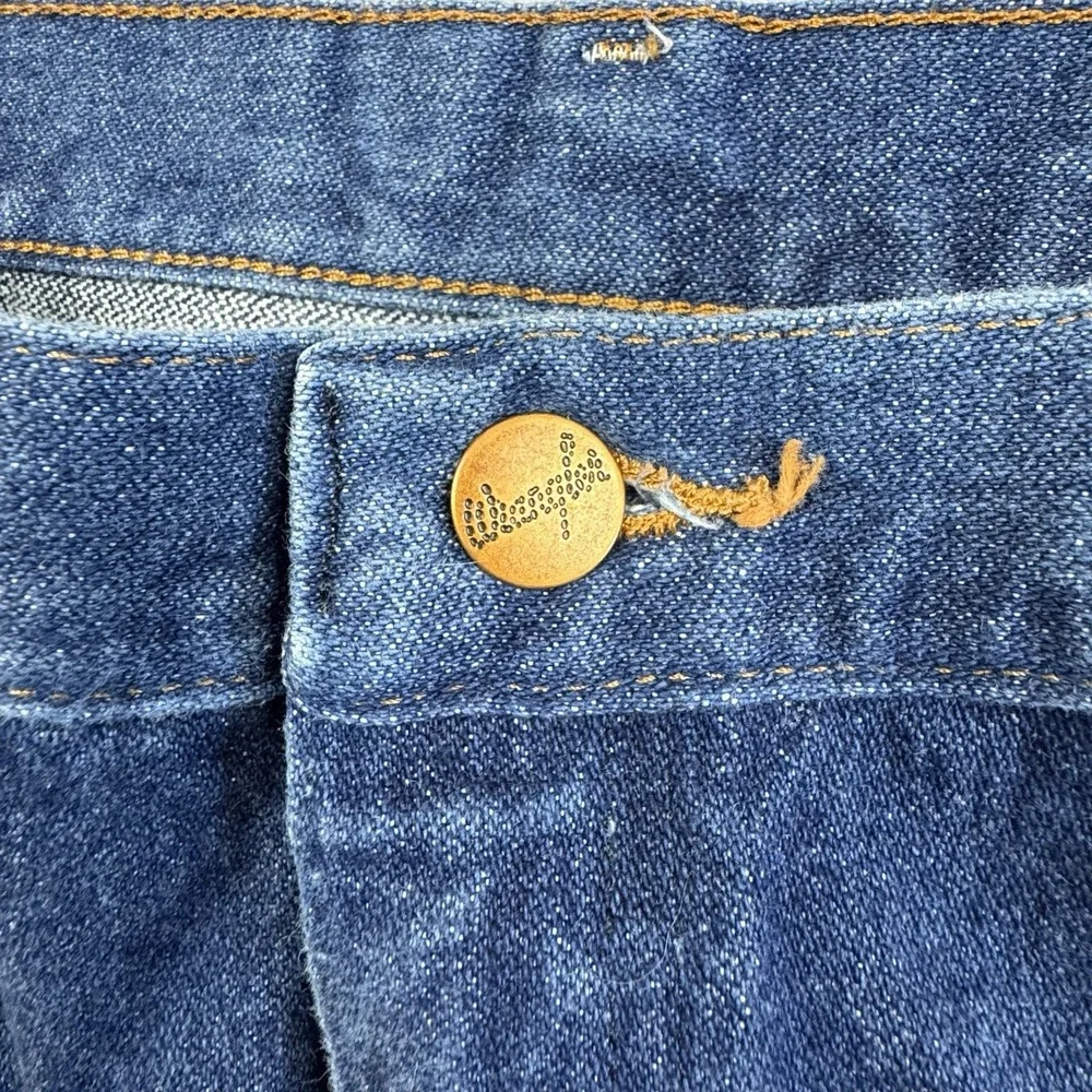 Wrangler Western Wear Jeans Men 38x32 Cotton Straight Denim‎ Cowboy Rodeo Indigo